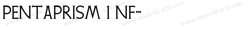 Pentaprism 1 NF字体转换
